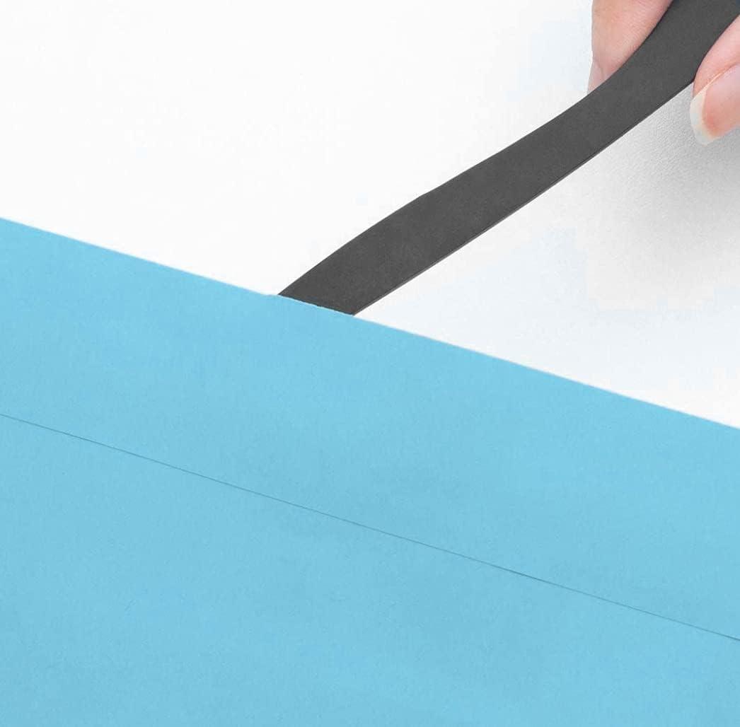 ALLEX Letter Opener Black 6.7" Sword Envelope Opener Knife, Razor Japanese Stainless Steel Blade (Non-Stick Fluorine Coating), Mail Opener Paper Knife Tool All Metal, Made in Japan