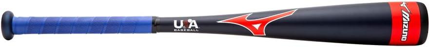 Mizuno B21-Hot Metal - Big Barrel Tee Ball Usa Baseball Bat (-12) Youth - Boys Size 25 Inches In Color Navy-Red (5110)