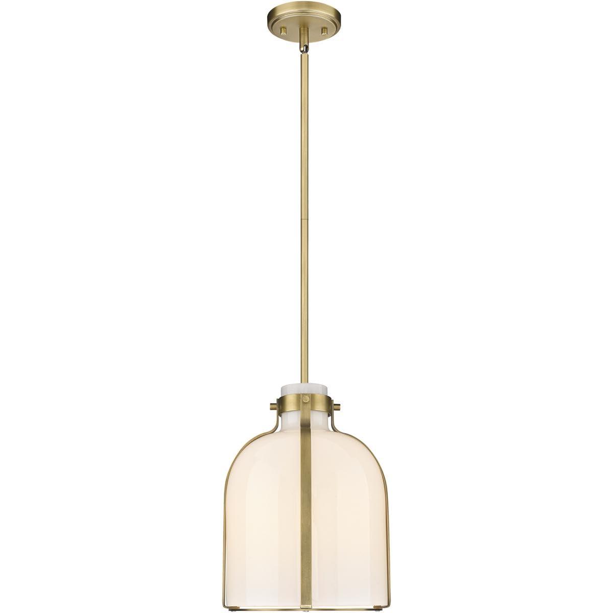 Z-Lite Pearson 1 - Light Chandelier in  Rubbed Brass
