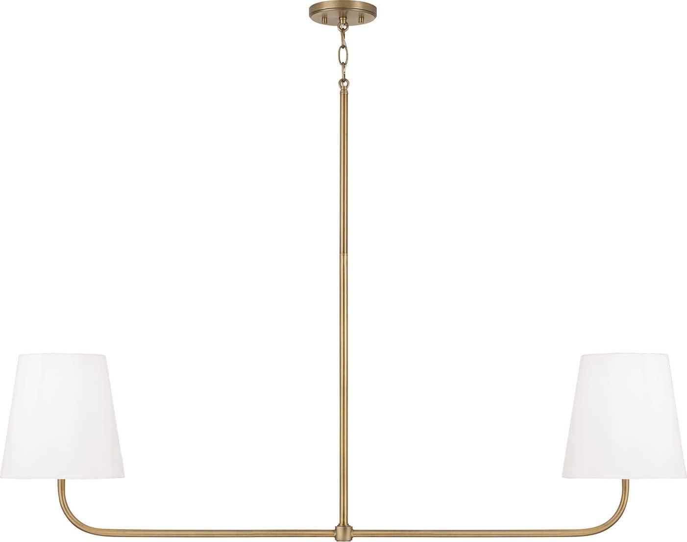 Capital Lighting Brody 2 - Light Island Pendant Light in  Aged Brass