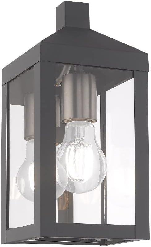 Livex Lighting Nyack 1 - Light Wall Light in  Brushed Nickel