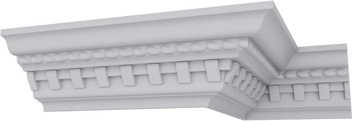 Bulwark Dentil and Rope Crown Moulding