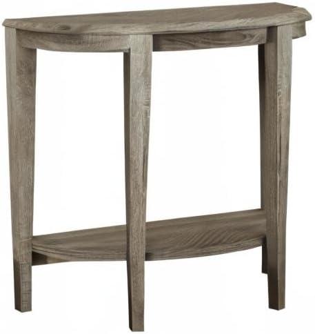 Monarch Specialties Accent Table Console Entryway Narrow Sofa Living Room Bedroom Brown Laminate Contemporary Modern
