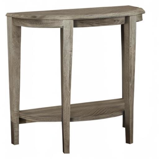Monarch Specialties Accent Table Console Entryway Narrow Sofa Living Room Bedroom Brown Laminate Contemporary Modern