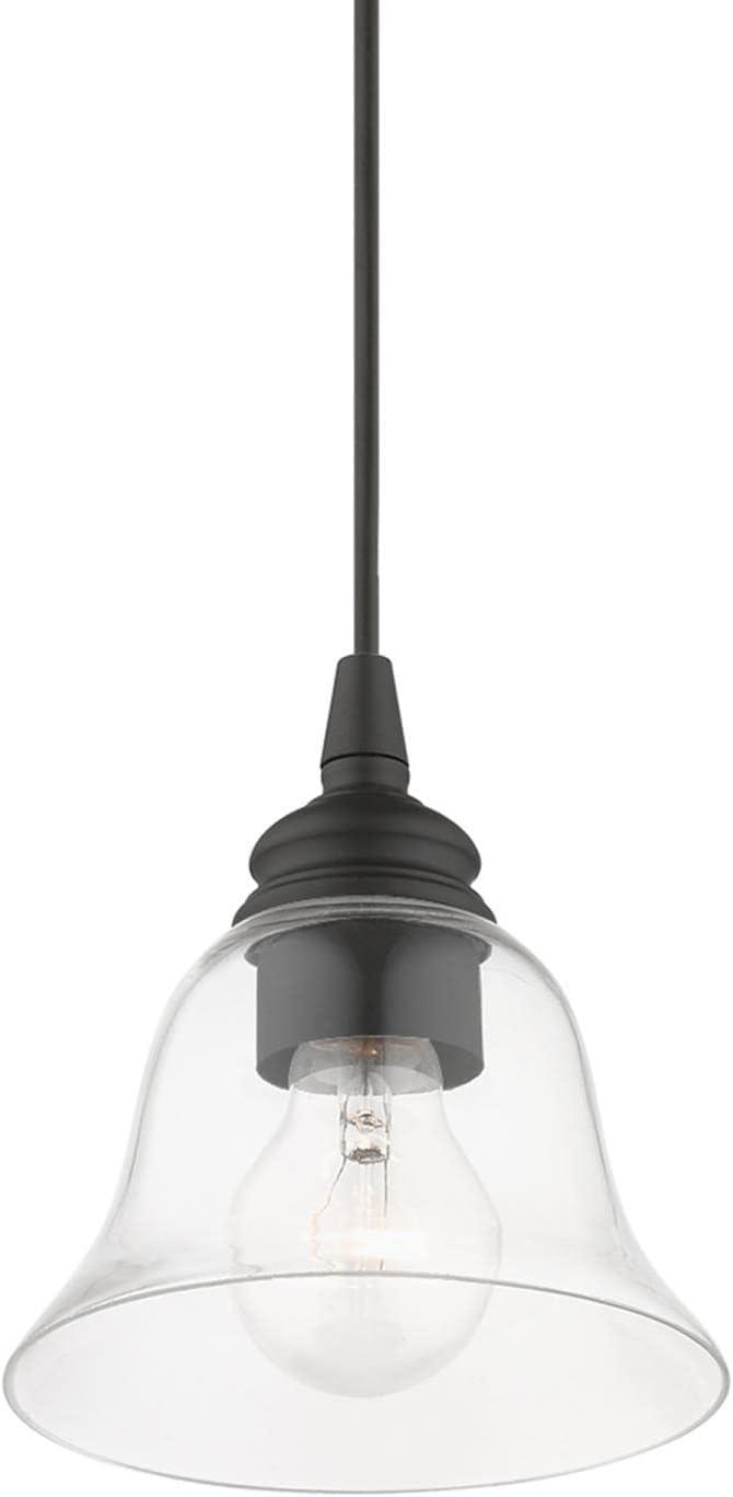 Livex Lighting Moreland 1 - Light Pendant in Black