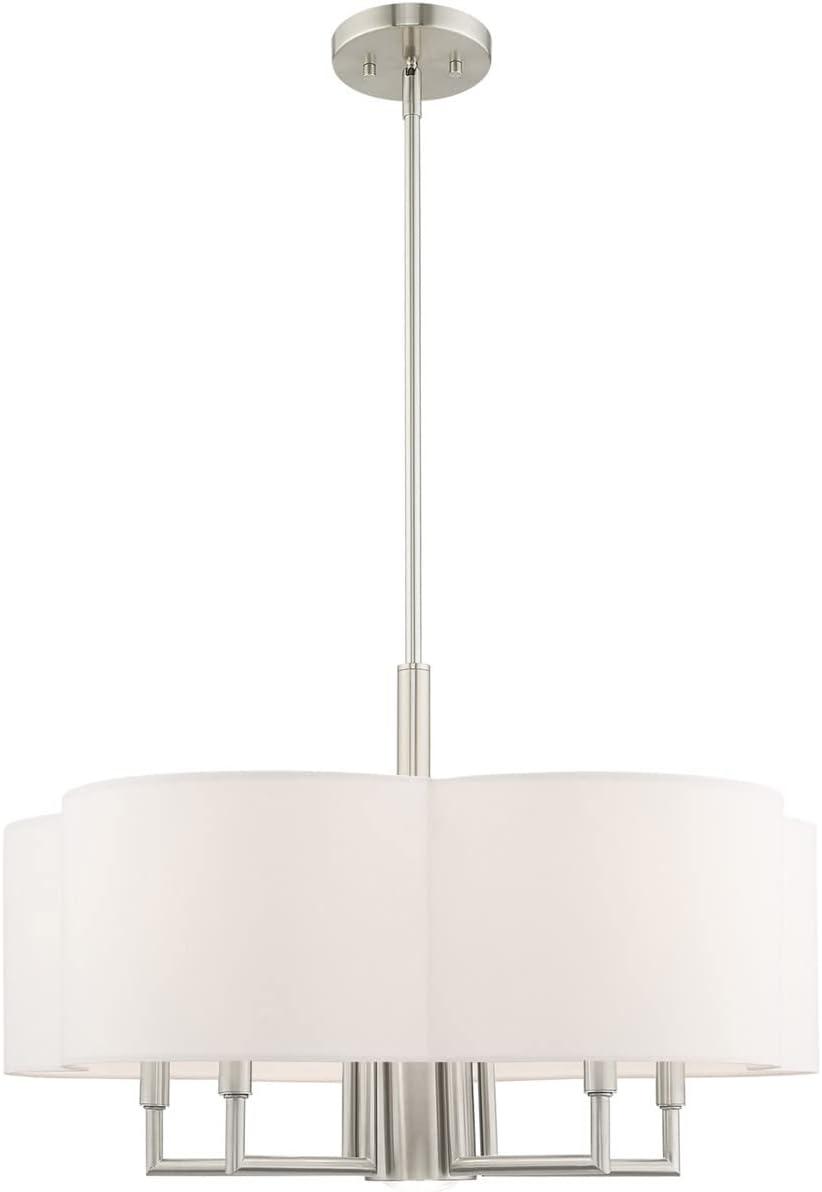 Livex Lighting Chelsea 5 - Light Chandelier ,  Brushed Nickel