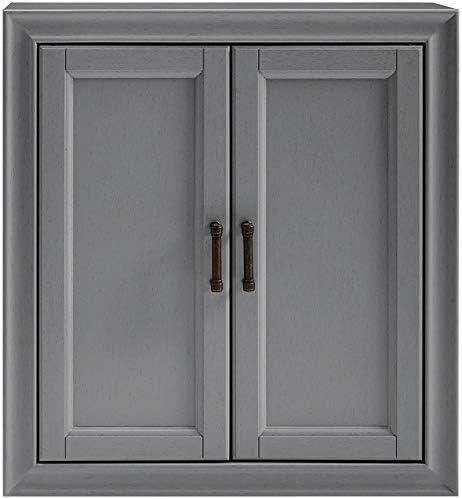 Tara Wall Decorative Wall Cabinet Gray - Crosley