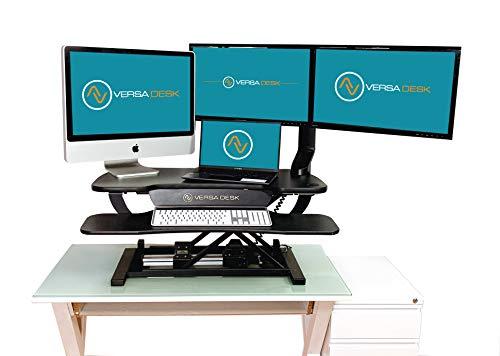 VERSADESK VersaDesk PowerPro Electric Height Adjustable Desk Converter w/ USB Charging Port