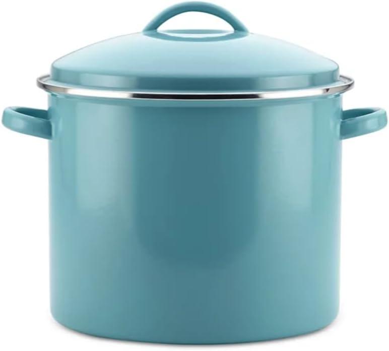 Farberware Farberware Enamel-on-Steel Large Stockpot with Lid, 16-Quart