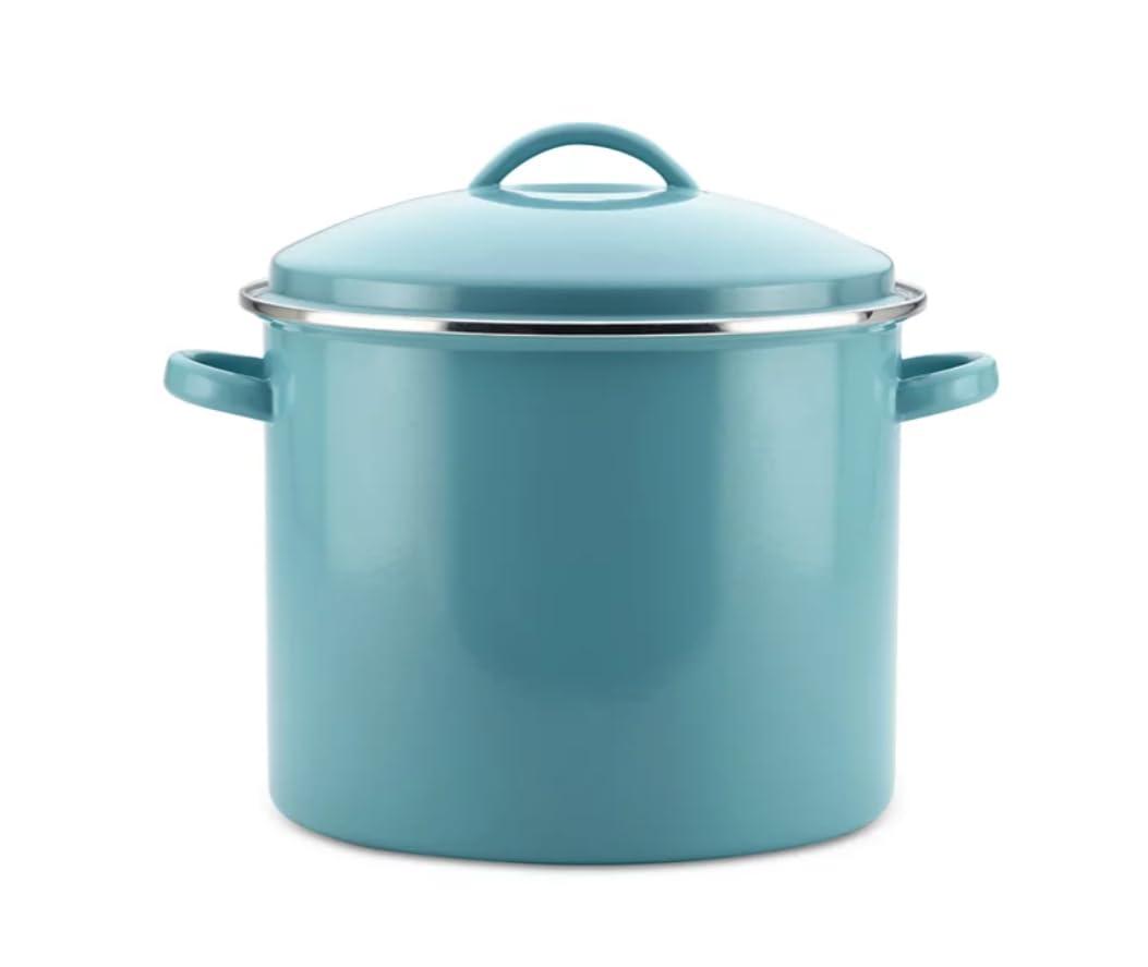 Farberware Farberware Enamel-on-Steel Large Stockpot with Lid, 16-Quart