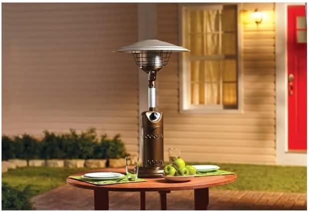 Living Accents SRPT03 Table Top Portable Patio Heater, 10,000 BTU