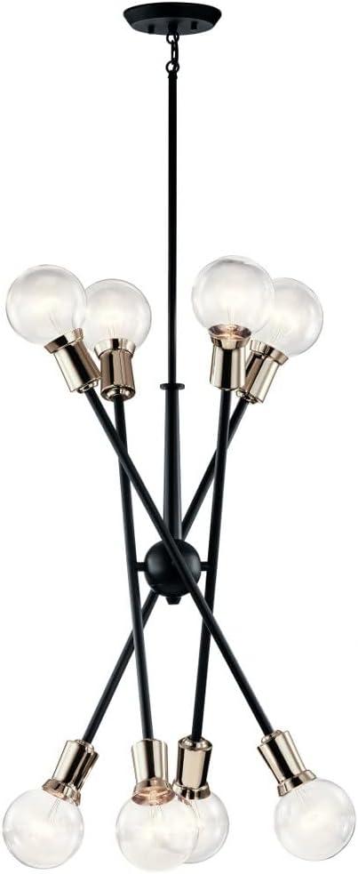 Kichler Lighting Armstrong 8 - Light Chandelier in  Natural Brass