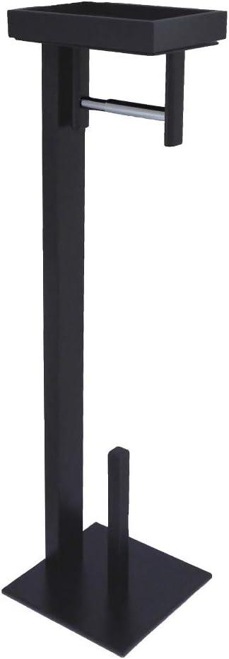 Kingston Brass SCC8500 Kingston Brass Edenscape Freestanding Toilet Paper Holder with Storage Shelf