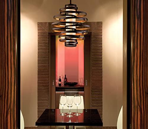Large Modern Silver Crystal Pendant Light with Citrine Ice Glass Shade