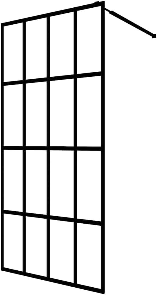 Wrought Studio™ Walk-in Shower Screen Tempered Glass Shower Door Bathroom Multi Sizes