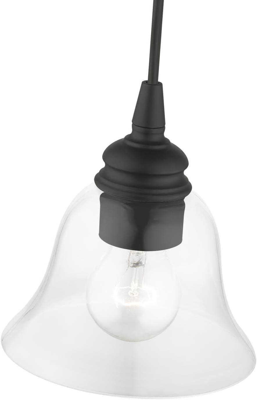 Livex Lighting Moreland 1 - Light Pendant in Black