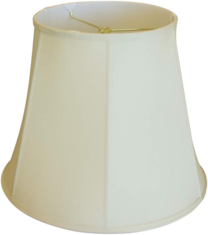 Home Concept Inc Classics Brass 17'' Linen Bell Lamp Shade