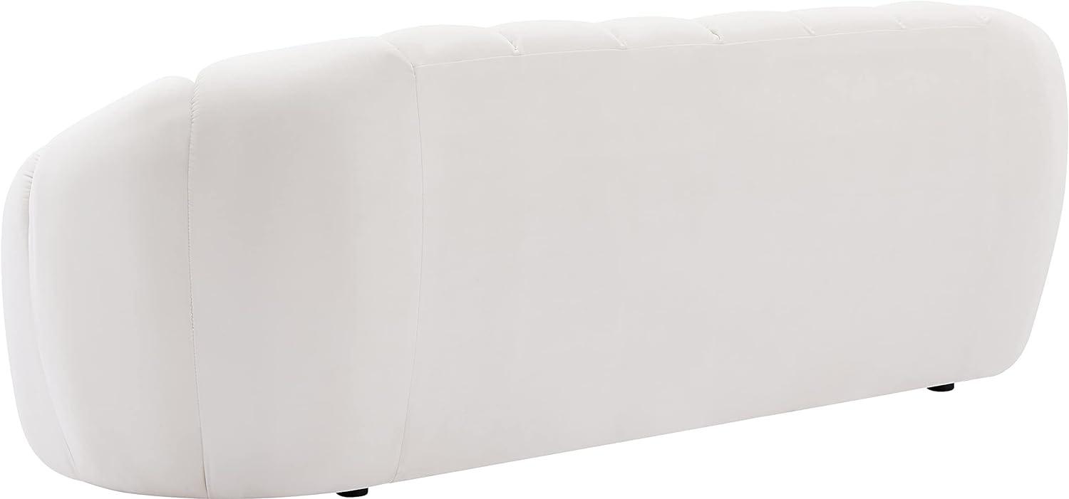 Meridian Furniture Elijah Cream Velvet Sofa