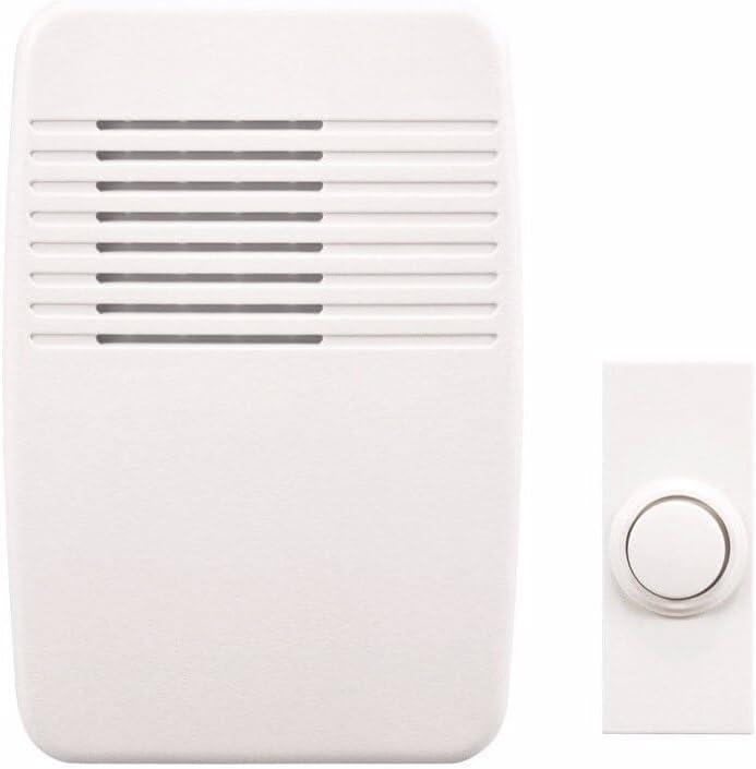 Heathco Sl-7366-02 White 8 Note Plug In Chime
