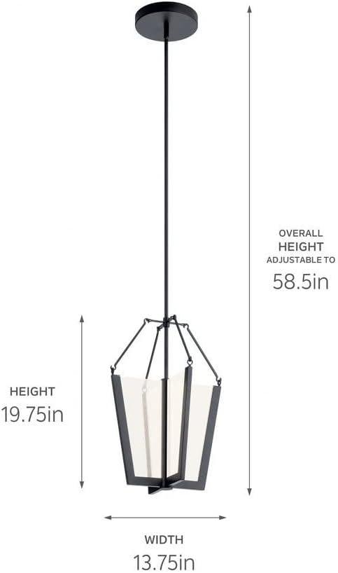 Kichler 52291Led Calters 14" Wide Led Pendant - Gold