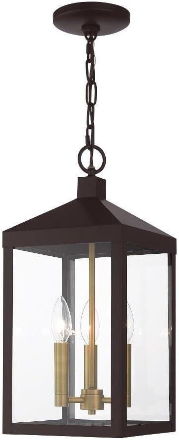 Livex Lighting Nyack 3 - Light Pendant in  Bronze
