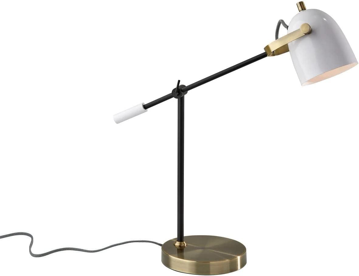 Kenneth Metal USB Task Table Lamp (29")