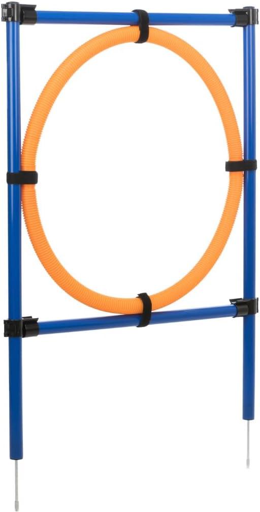 TRIXIE Dog Agility Ring, Portable Dog Hoop, Obstacle Course Equipment, Obedience Training