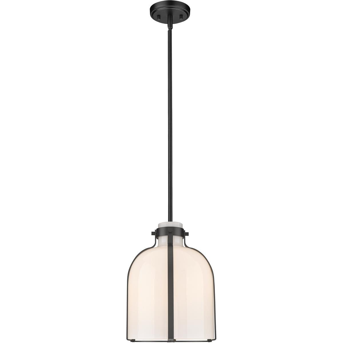 Z-Lite Pearson 1 - Light Chandelier in  Matte Black