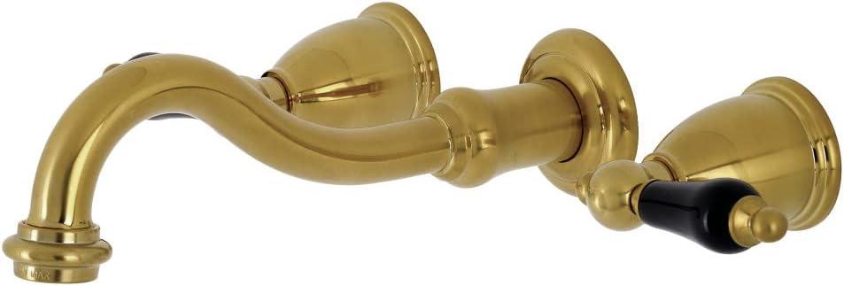 Kingston Brass Duchess Two-Handle Wall Mount Bathroom Faucet