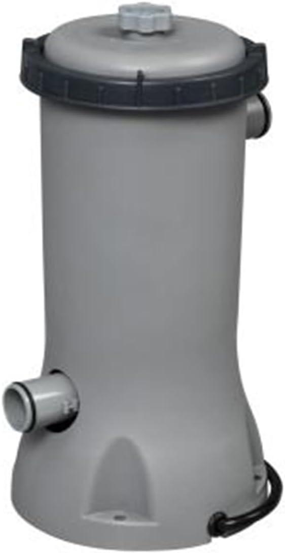 Bestway Flowclear 530 Gallons Per Hour 120 Volt Above Ground Swimming Pool Water Filter Pump Cartridge with Automatic Shut Off Timer