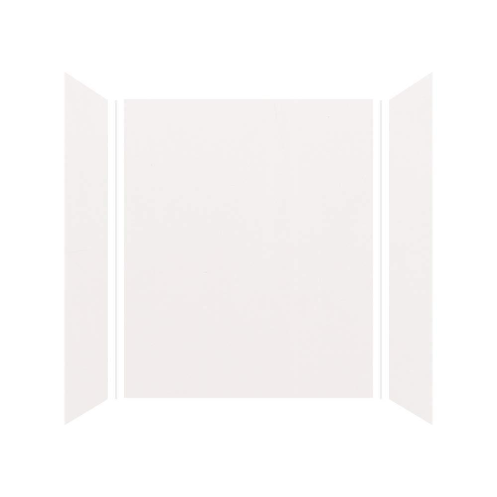 Transolid Expressions 60'' W 36'' D 72'' H Glue Up Solid Surface Wall