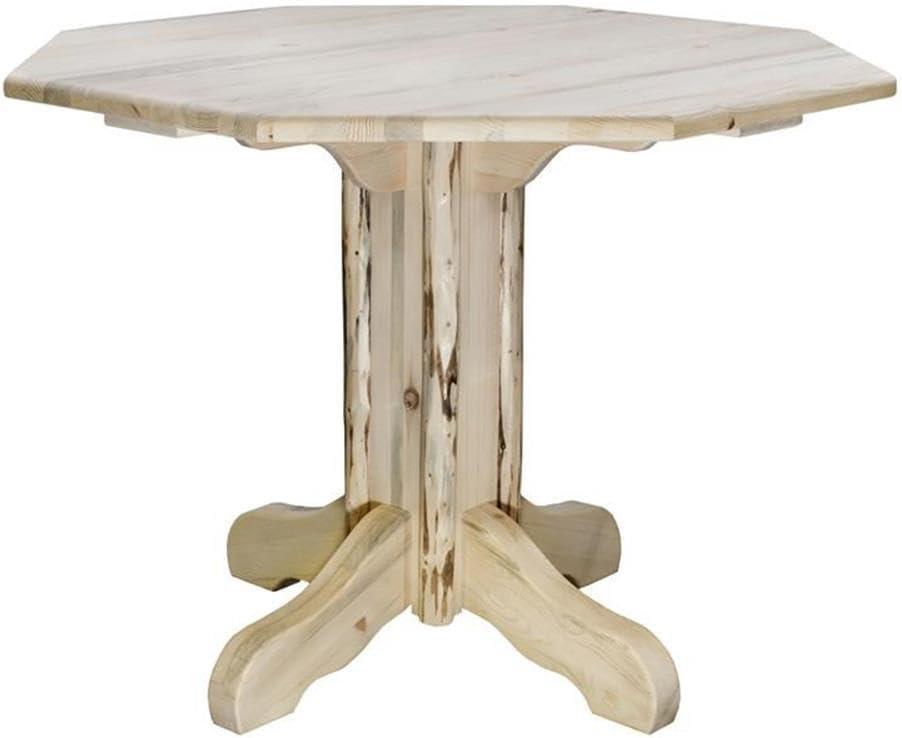 Montana Lodge Pole Pine Counter Height Pub Table