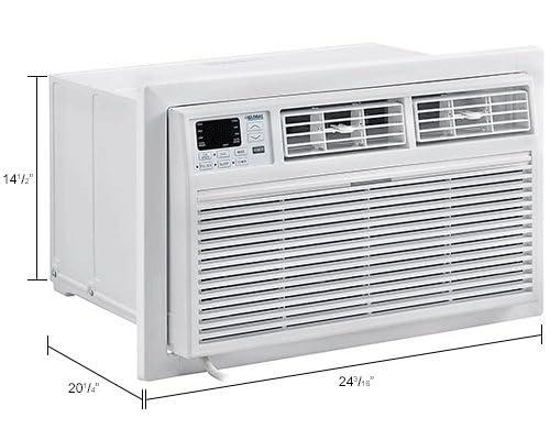 Global Industrial 292860 Wall Air Conditioner with Heat - 1230W - 230V - 12000 BTU