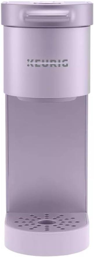 Keurig K-Mini Go Single-Serve K-Cup Pod Coffee Maker Violet: Compact Electric Brewer, 12 oz Capacity, Uses K-Cups & Pods