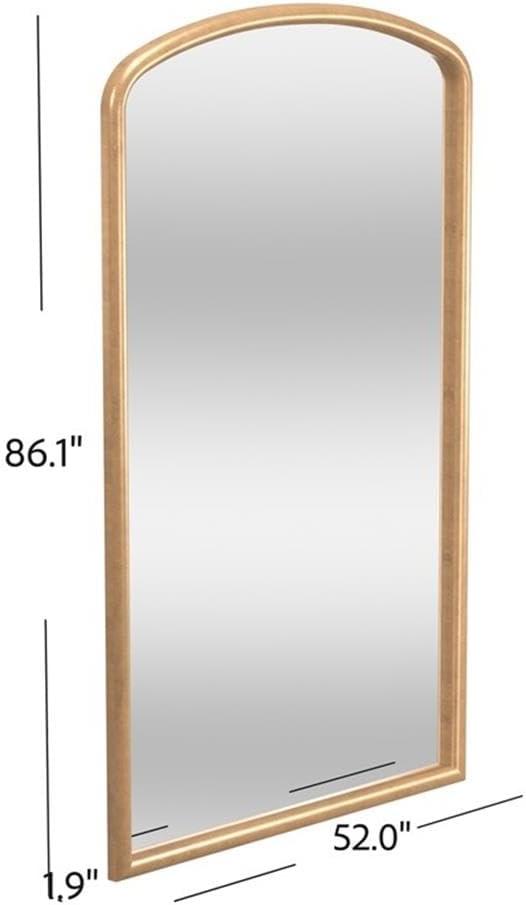 Peach Flat Floor Mirror