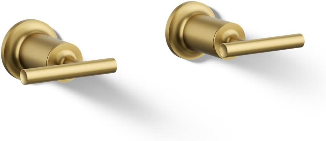 Purist® Deck- or Wall-Mount High-Flow Bath Trim with Lever Handles