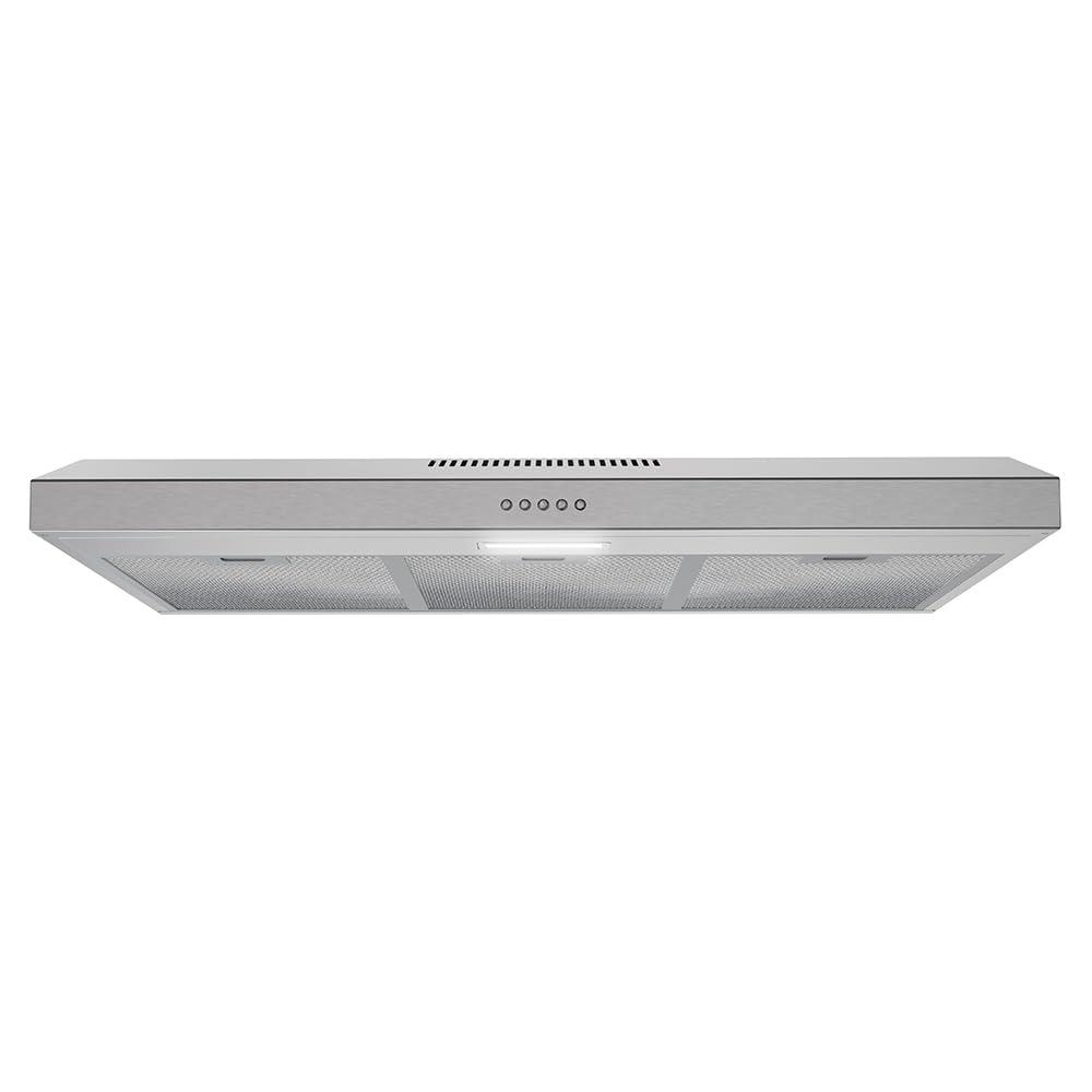 Streamline Lagundo 36" 80 Cubic Feet Per Minute Ducted Under Cabinet Range Hood with Mesh Filter and Light Included