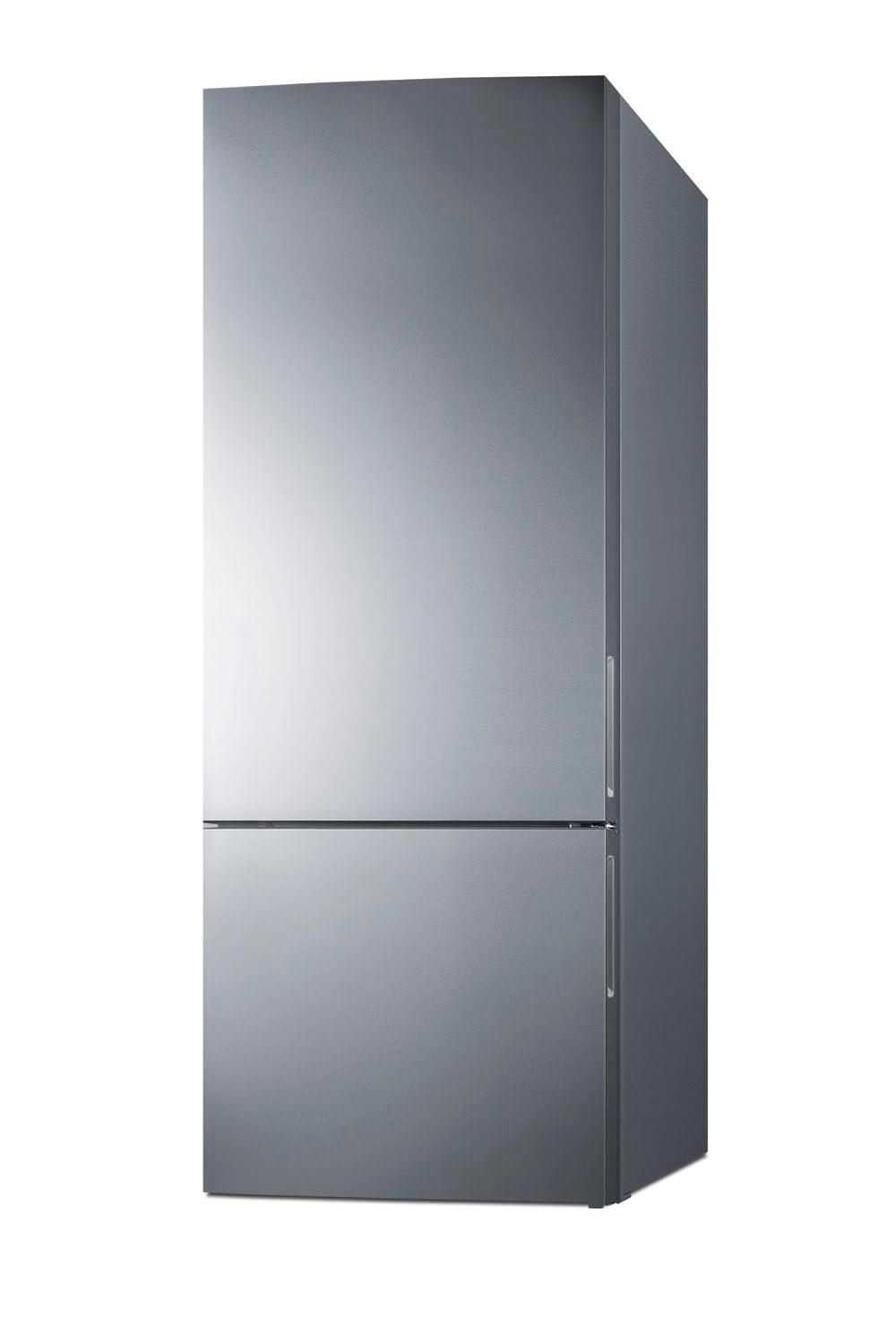 Summit Appliance 28" 14.6 Cubic Feet Energy Star Bottom Freezer Refrigerator