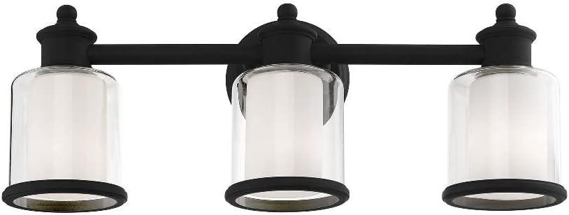 Livex Lighting Middlebush 3 - Light Vanity in  Brushed Nickel