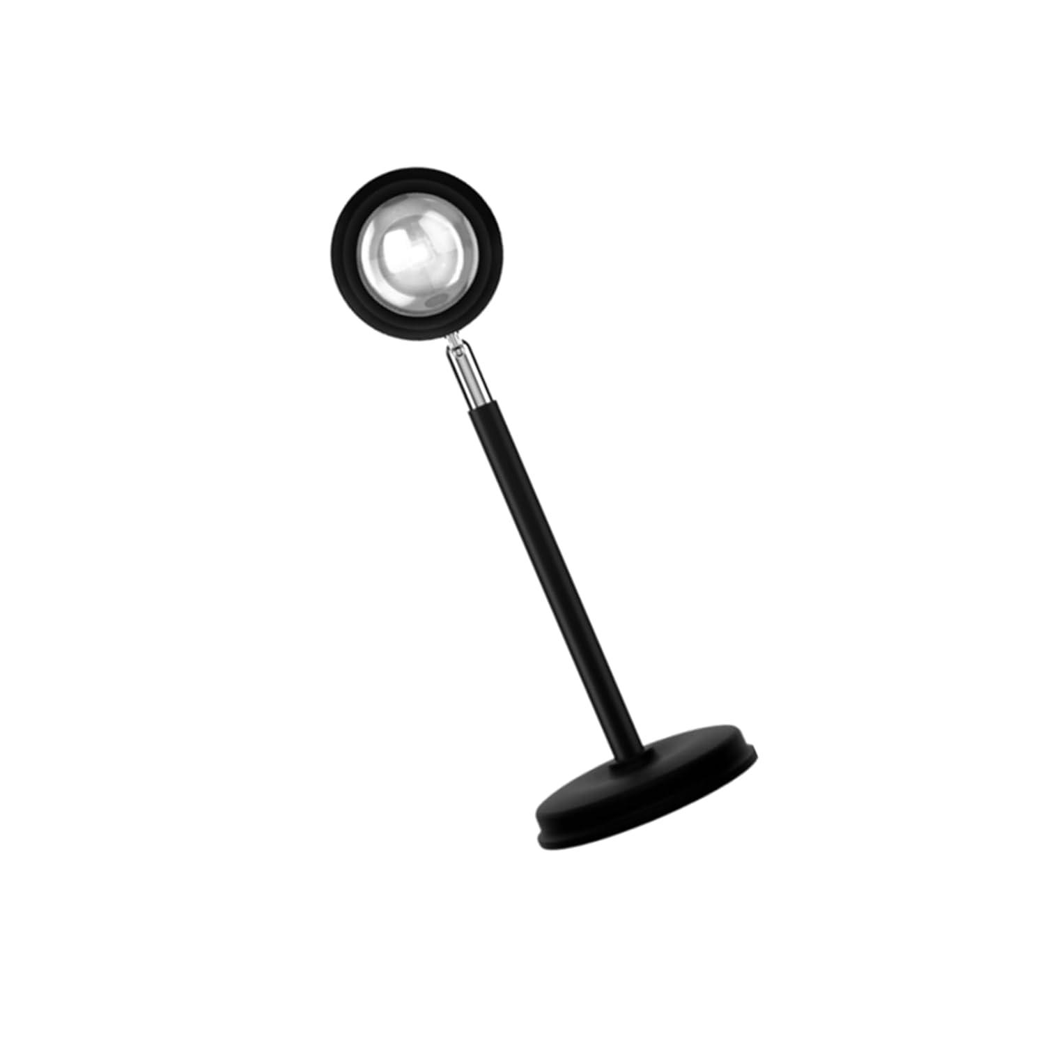 Sunset Red LED Night Light Projector with USB Port