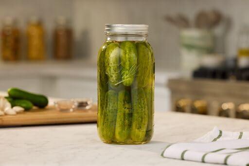 Ball Latch Jars, Glass Storage Jars, 3-Pack