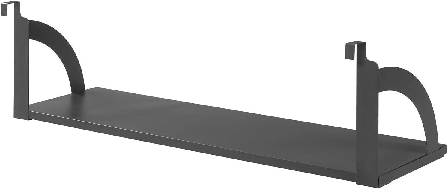 36"W Hanging Shelf, Black, For 1-3/4" Partition/Cubicle Panels