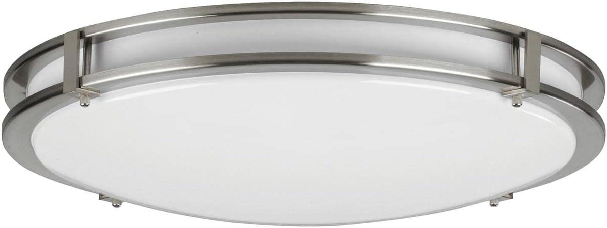 Afx Caf243100l30d1 Carlisle 1 Light 24" Wide 3000K Led Flush Mount Bowl Ceiling Fixture -