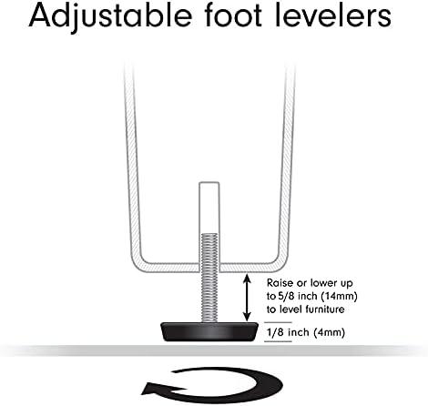 Evelyn&Zoe Cortland 22" Wide Rectangular Console Table with Glass Shelves, Brass