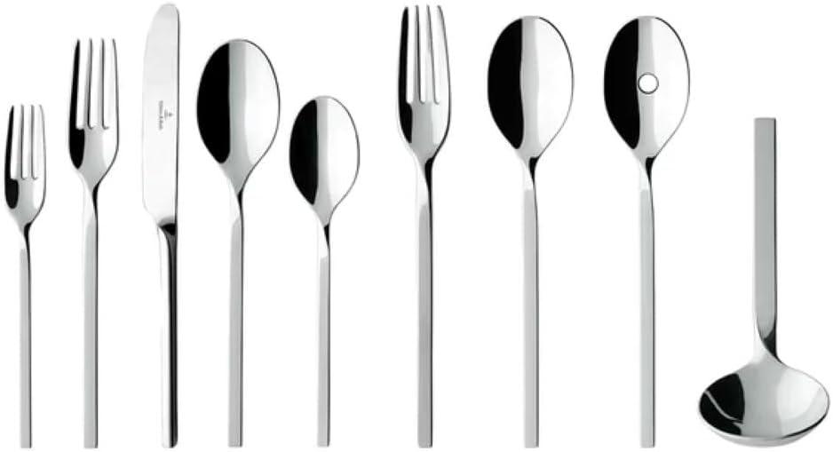 Villeroy & Boch New Wave 64 Piece Flatware Set, Service for 12