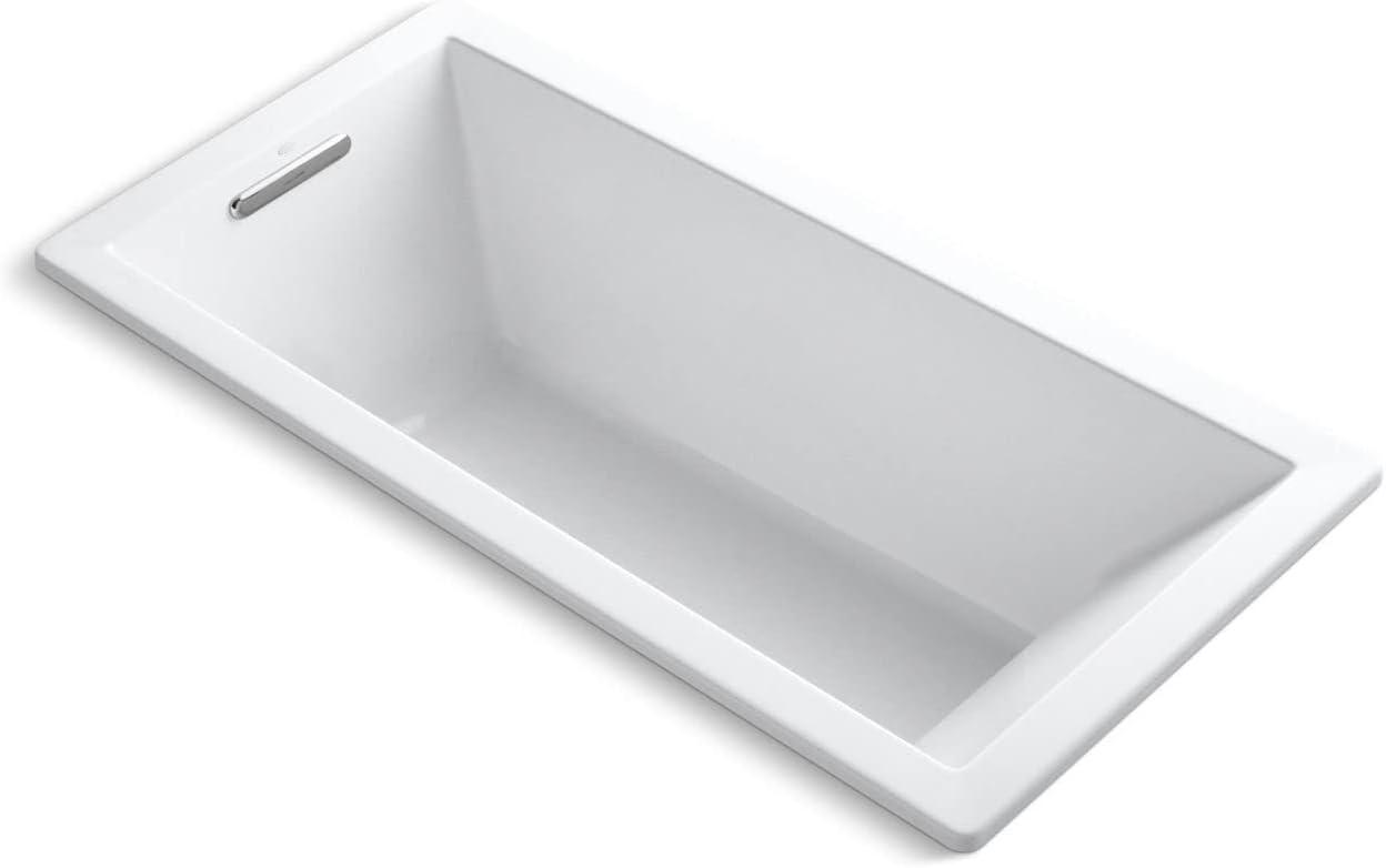 Underscore® 66" x 32" Undermount Soaking Acrylic Bathtub