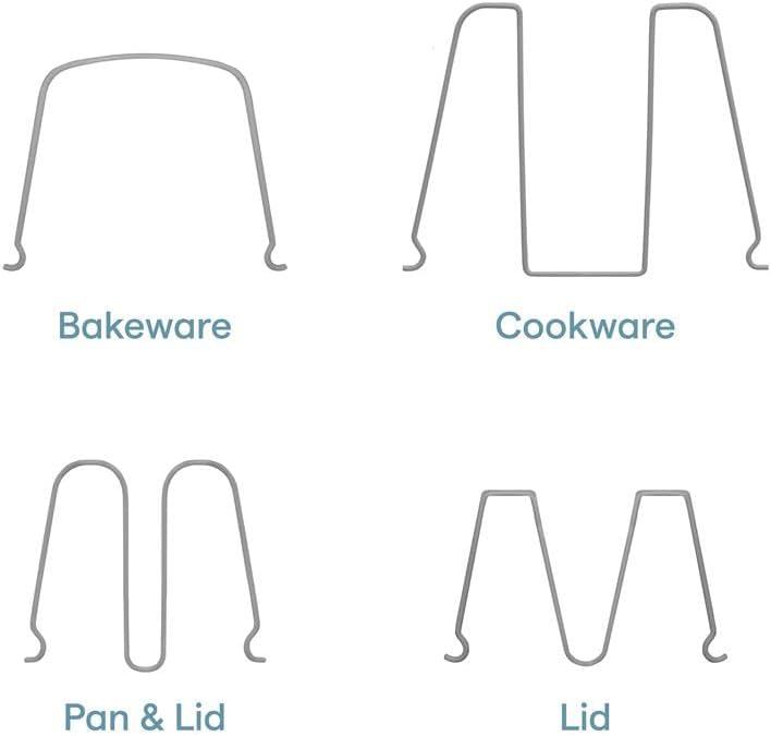 YouCopia StoreMore Expandable Cookware Rack: Non-Slip Kitchen Storage, Multi-Compartment Pot & Pan Organizer