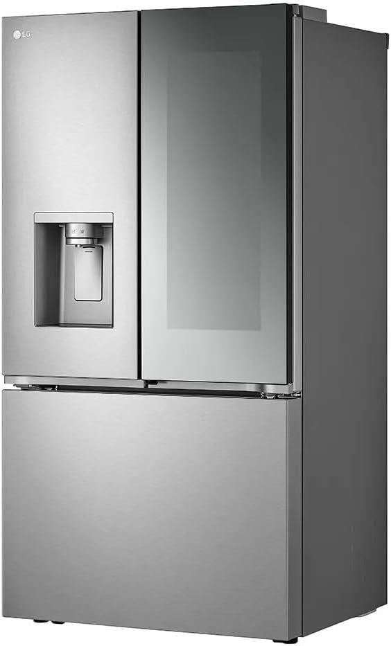 LG LRYKC2606S 25.5 Cu. Ft. Stainless Steel French Door Counter Depth Smart Refrigerator