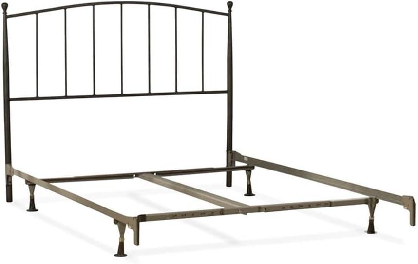 Hillsdale Furniture Warwick Gray Bronze Metal Queen Bed