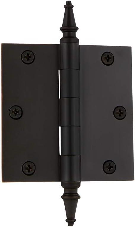 Oil-Rubbed Bronze 3.5" Steeple Tip Residential Door Hinge